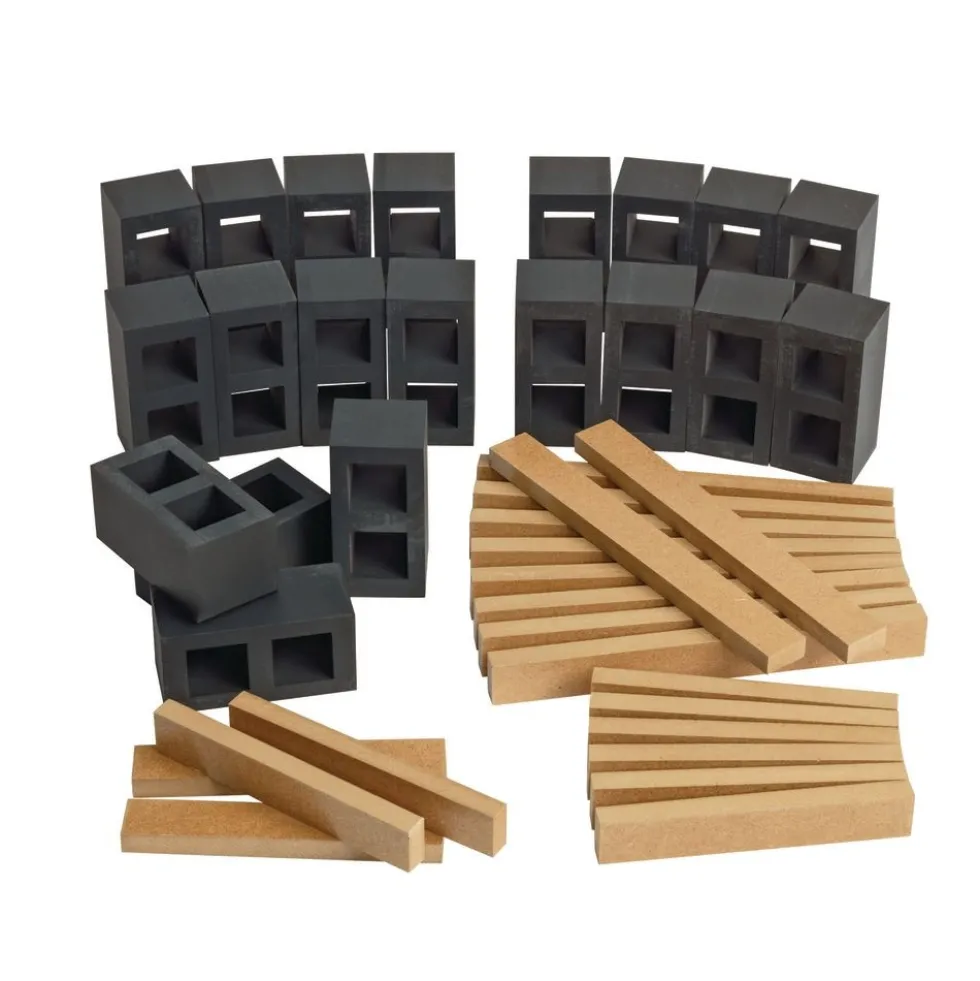 Excellerations® Mini Blocks and Planks Tabletop Building Set - 40 pieces