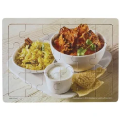 Excellerations® Multicultural Food Puzzles - Set of 6