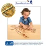 Excellerations® Number Puzzle Blocks - Natural