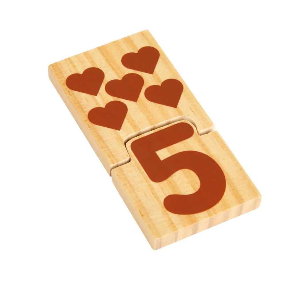 Excellerations® Number Puzzle Blocks - Natural