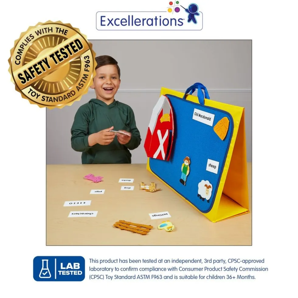 Excellerations® Old MacDonald Felt Story Pieces