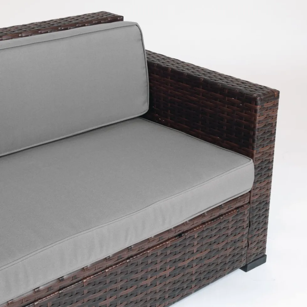 Excellerations® Outdoor Wicker Furniture 4-Piece Set (Preschool Height)