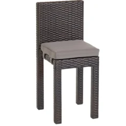Excellerations® Outdoor Wicker Set - Table & 4 Chairs 26