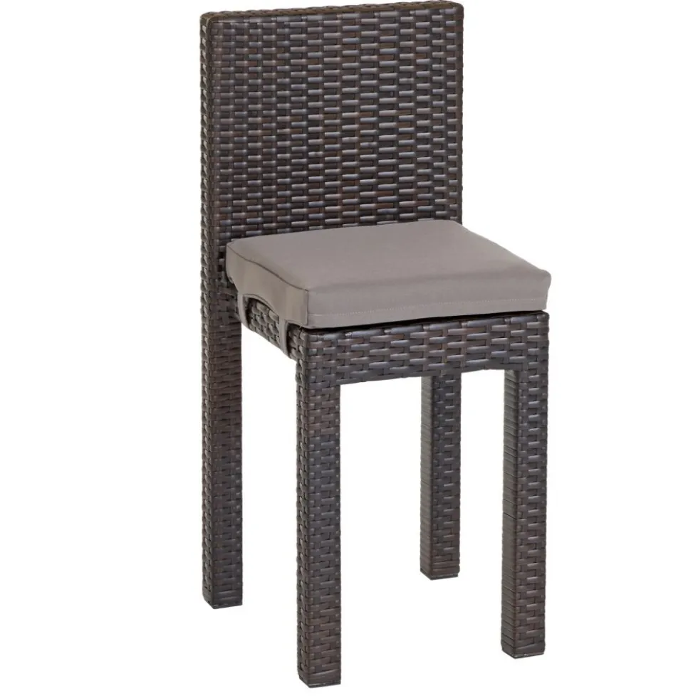 Excellerations® Outdoor Wicker Set - Table & 4 Chairs 26" (School Age Height)