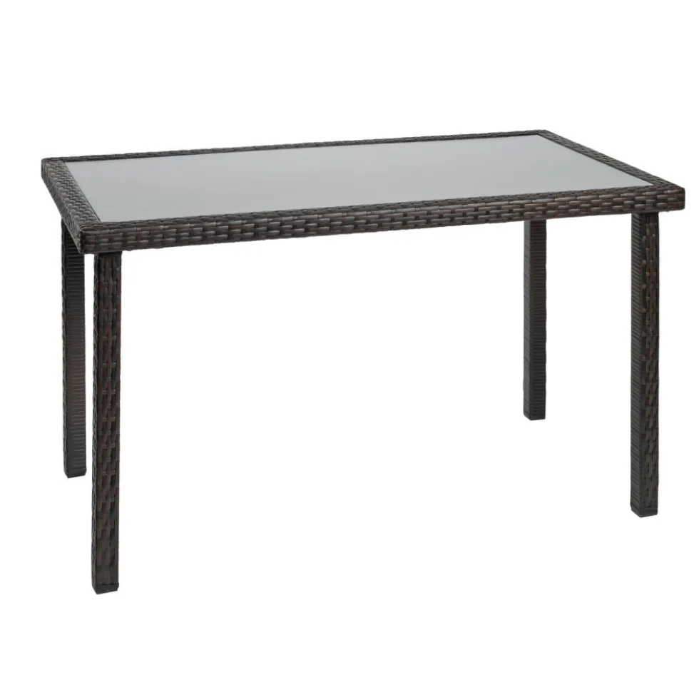 Excellerations® Outdoor Wicker Set - Table & 4 Chairs 26" (School Age Height)