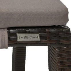 Excellerations® Outdoor Wicker Dining Set 21" (Preschool Height)