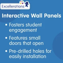 Excellerations® PlayGenius™ Community Helpers Wall Panel Hospital