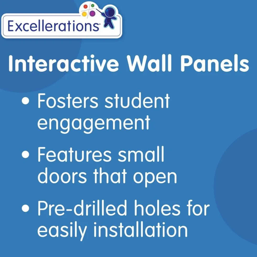 Excellerations® PlayGenius™ Community Helpers Wall Panel Fire