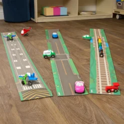 Excellerations® RouteRunner™ Roll Up Roadway Play Mats - Set of 3