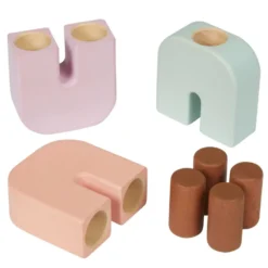 Excellerations® Soft Color U-Blocks - Set of 30