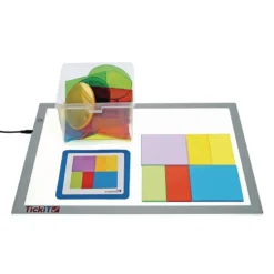 Excellerations® STEM Translucent Attribute Shapes 36 Pieces