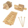 Excellerations® Toddler Musical Instrument Set - 3-Piece Wooden Music Set