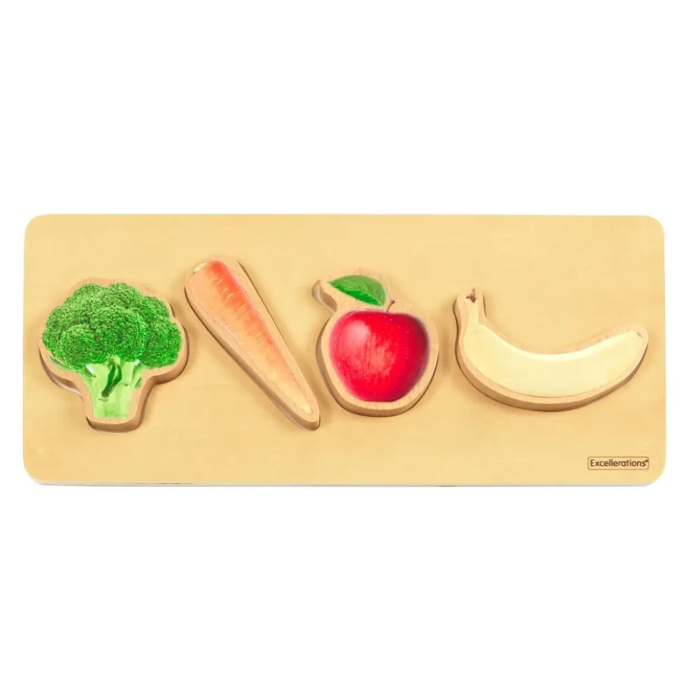 Excellerations® Toddler Photo Puzzles- Food