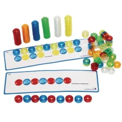 Excellerations® Translucent Stackable Counters - 500 Pieces