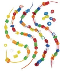 Excellerations® Translucent Lacing Beads 94 pcs