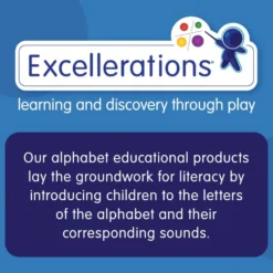 Excellerations® Uppercase ABC Liquid Letters - Set of 38