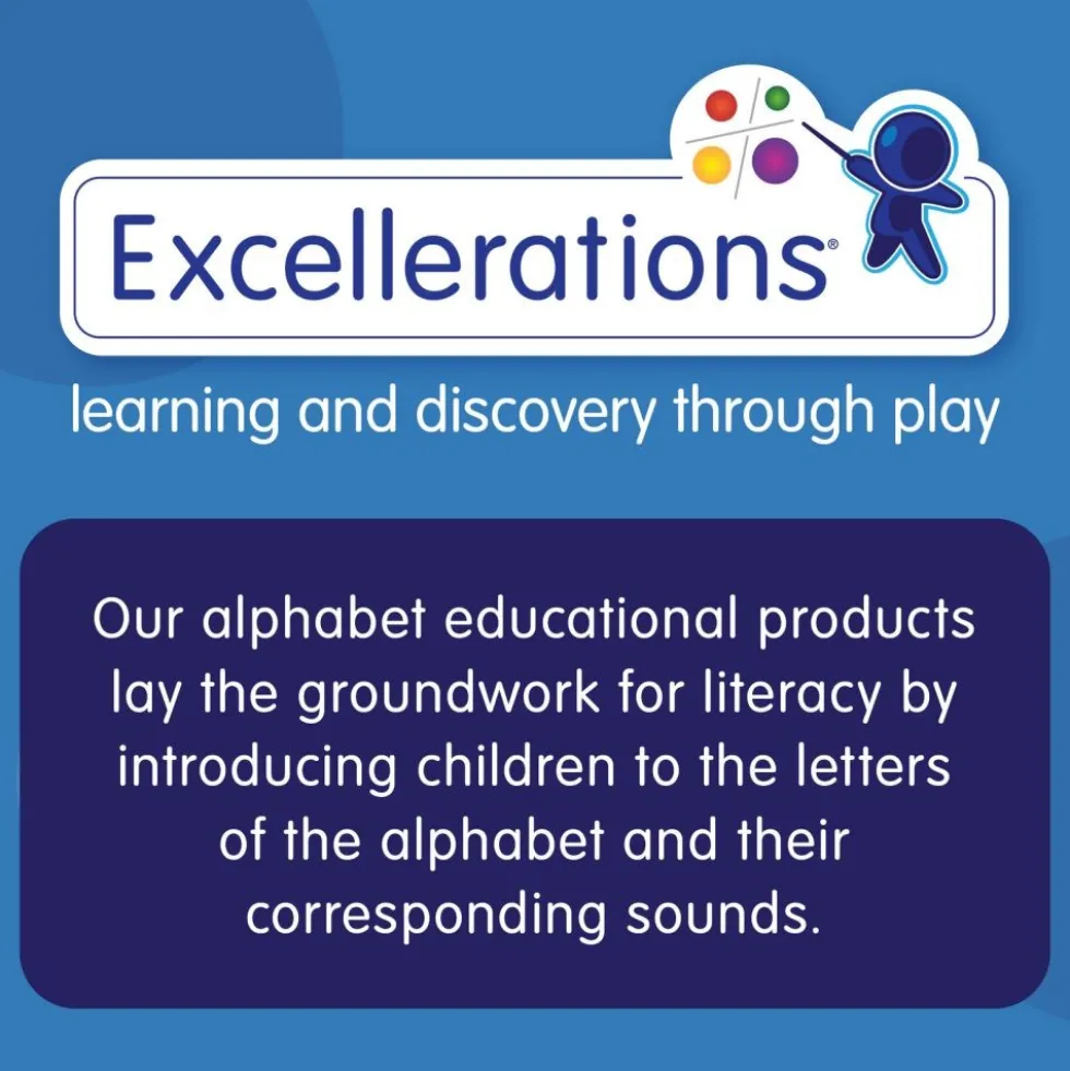 Excellerations® Uppercase ABC Liquid Letters - Set of 38