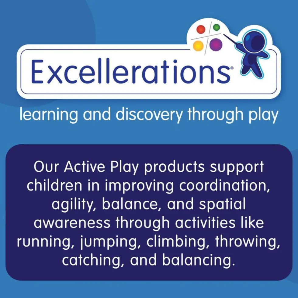 Excellerations® Whimsical Playground Balls - 5", Set of 4