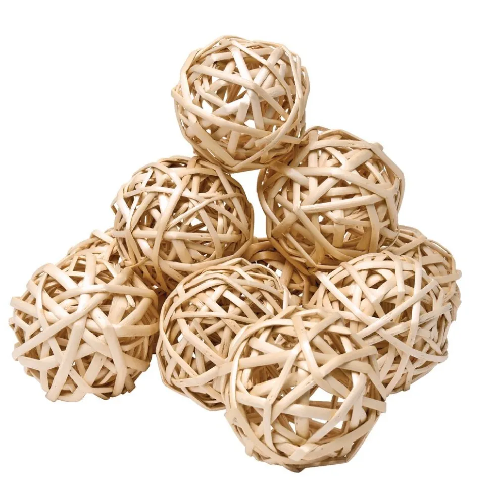 Excellerations® Wicker Balls - 10 Pieces