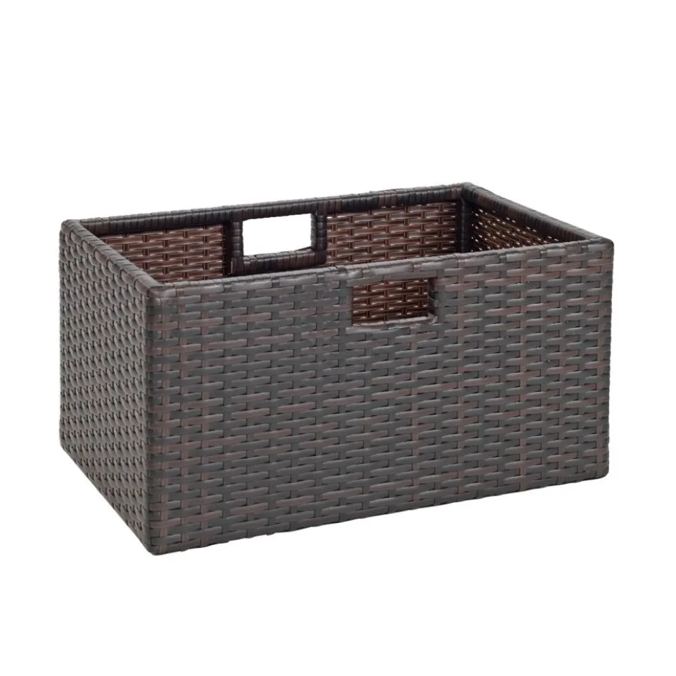 Excellerations® Wicker Shelf with Two Large Baskets