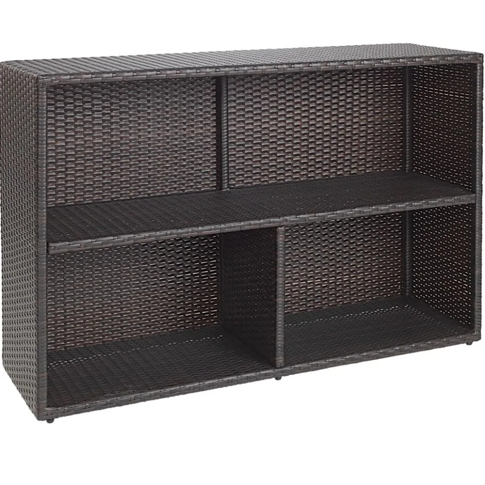 Excellerations® Wicker Shelf with Two Large Baskets