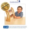 Excellerations® Wooden Abacus - Natural