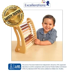 Excellerations® Wooden Abacus - Natural