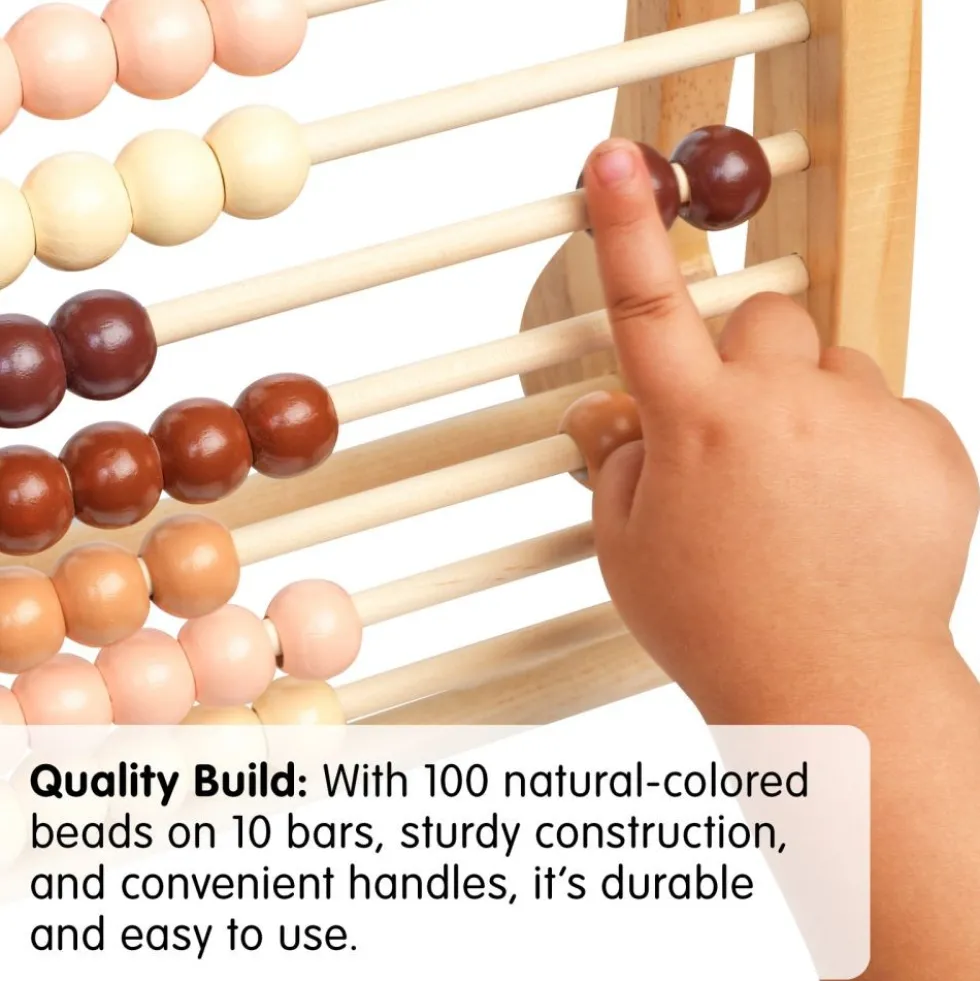 Excellerations® Wooden Abacus - Natural