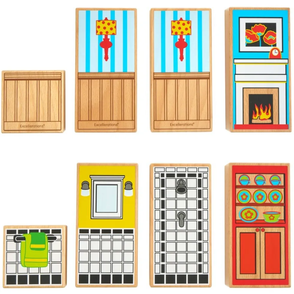 Excellerations® Wooden Play Furniture, 23 pcs.