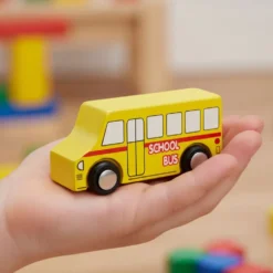 Excellerations® Wooden Play Trucks - Set of 8