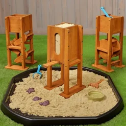 Excellerations® Wooden Sand Toys- Set of 3