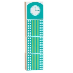 Excellerations® Wooden Skyscraper Blocks - 35 Pieces