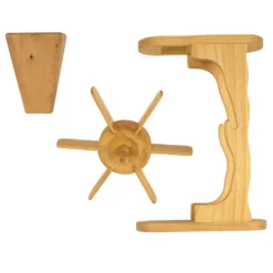 ExploreNook™ Wooden Sand & Water Wheel