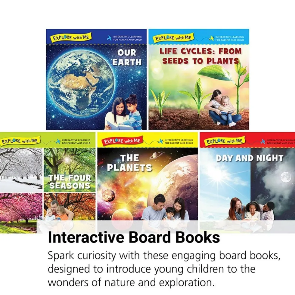 Explore With Me - Set of 5 Board Books