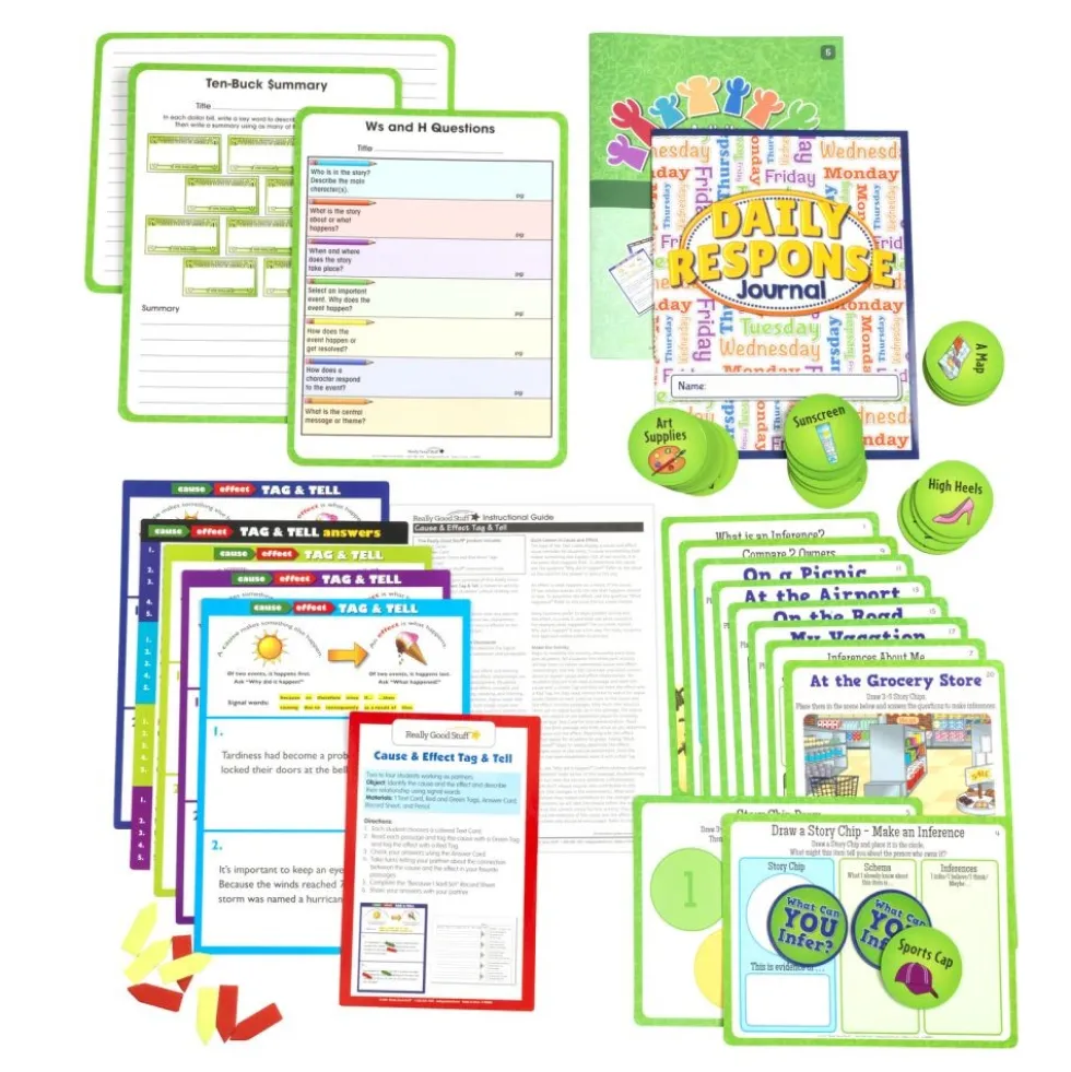 Family Engagement Reading - Read, Write and Play Pack - Fifth Grade