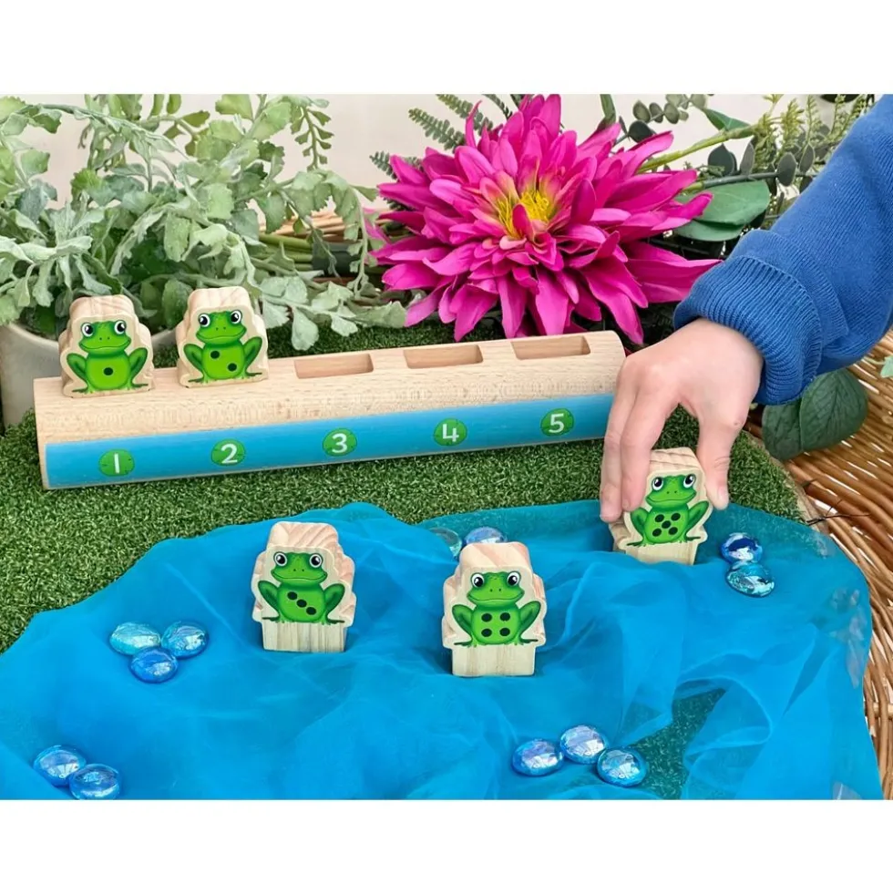 Five Frogs on a Log - Counting Tool