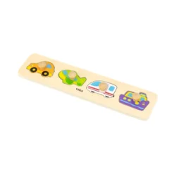 Flat Puzzle - 12 Piece Set with Storage Shelf