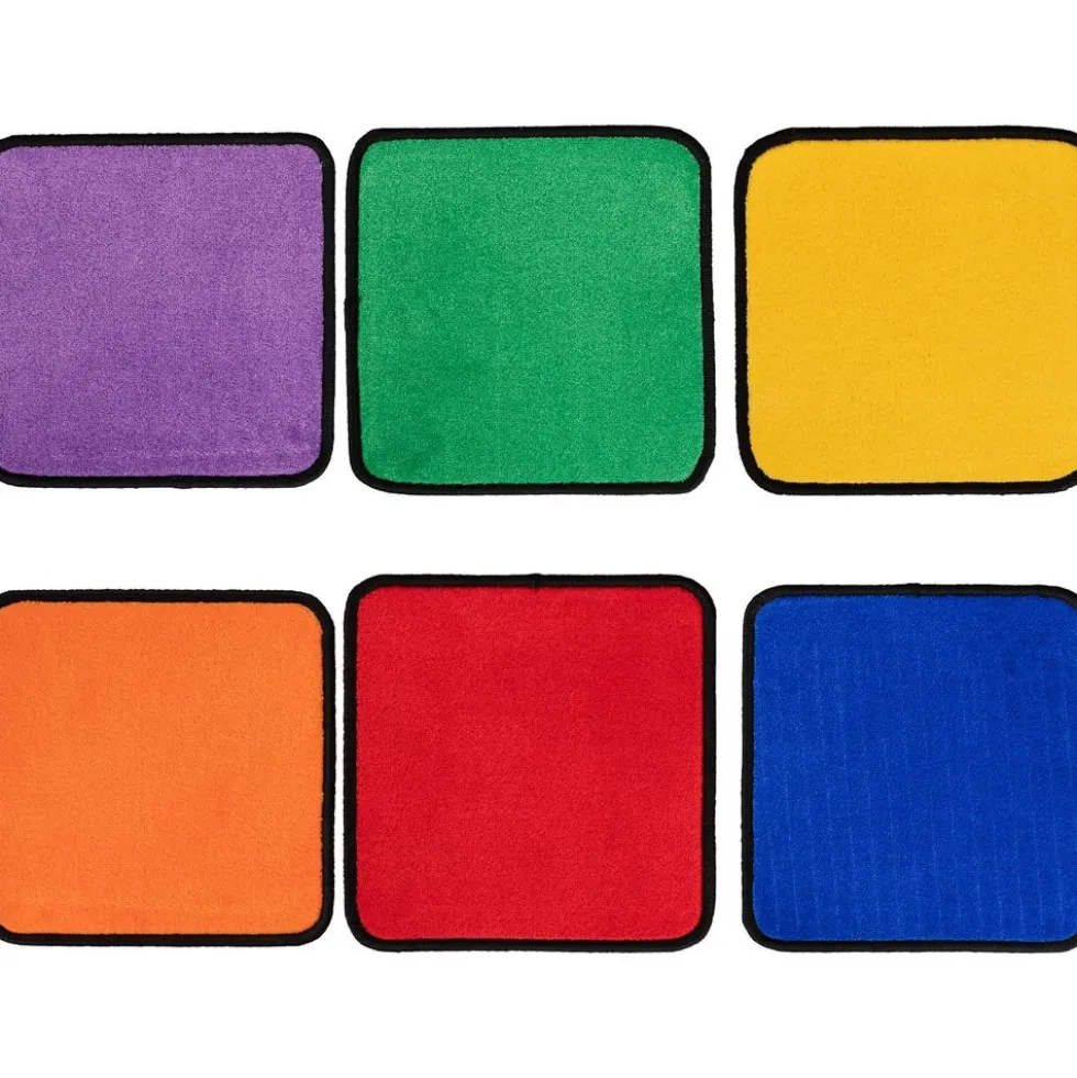 Flexible Seating Squares, 6 Colors