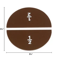 Fraction Circles - Set Of 51 Pieces