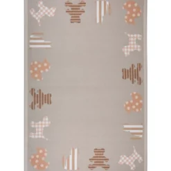 Frisky Friends™ Carpet - 5'4" x 7'8" - Beige