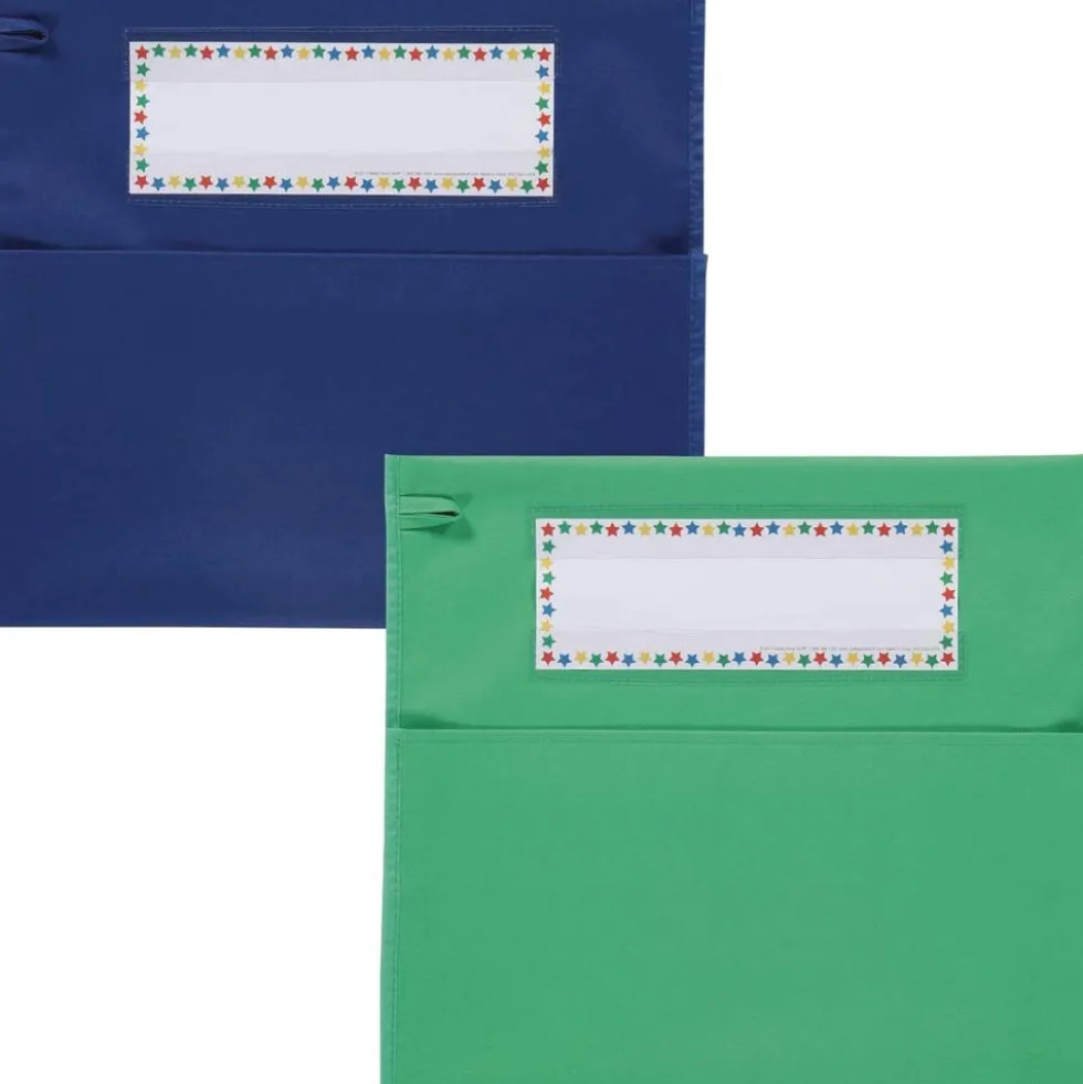 Grouping Chair Pockets - 6 Pack - 6 Group Colors - Assorted