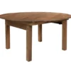 HERCULES Series Round Folding Table | Farm Inspired, Rustic & Antique Pine Folding Table