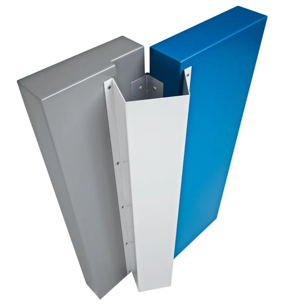 79"h Finger Shield Door Protection Pack - White, 10 sets