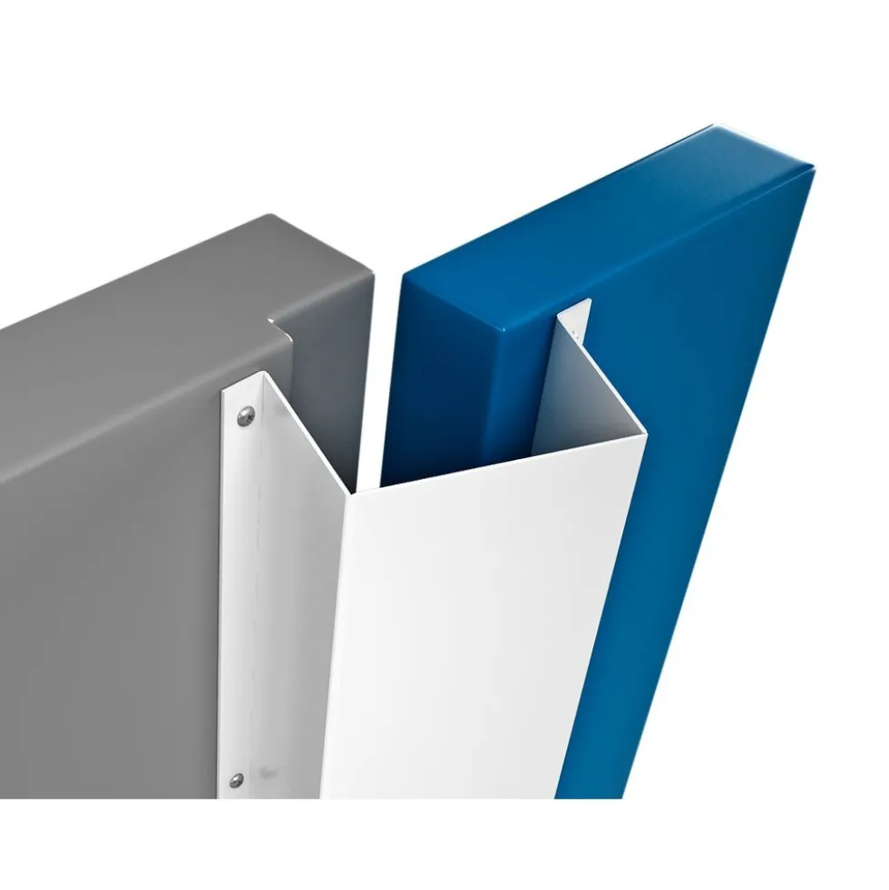 79"h Finger Shield Door Protection Pack - White, 10 sets