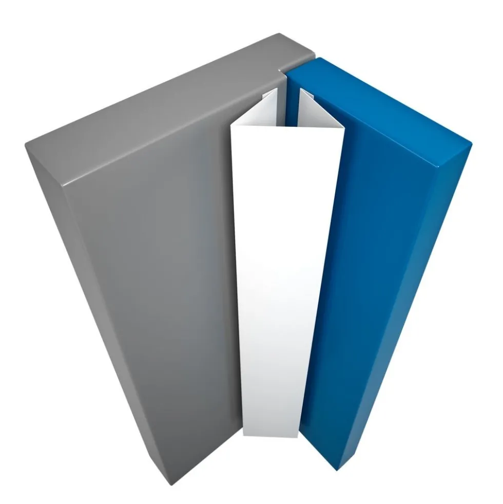 79"h Finger Shield Door Protection Pack - White, 10 sets
