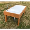 High-Density Recycled Plastic Outdoor Mud Table - Toddler 19"