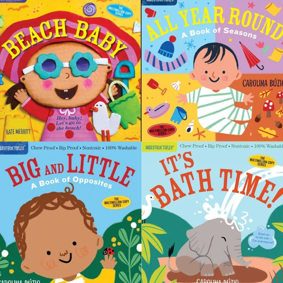 Indestructibles® Discover & Grow Books - Set of 4