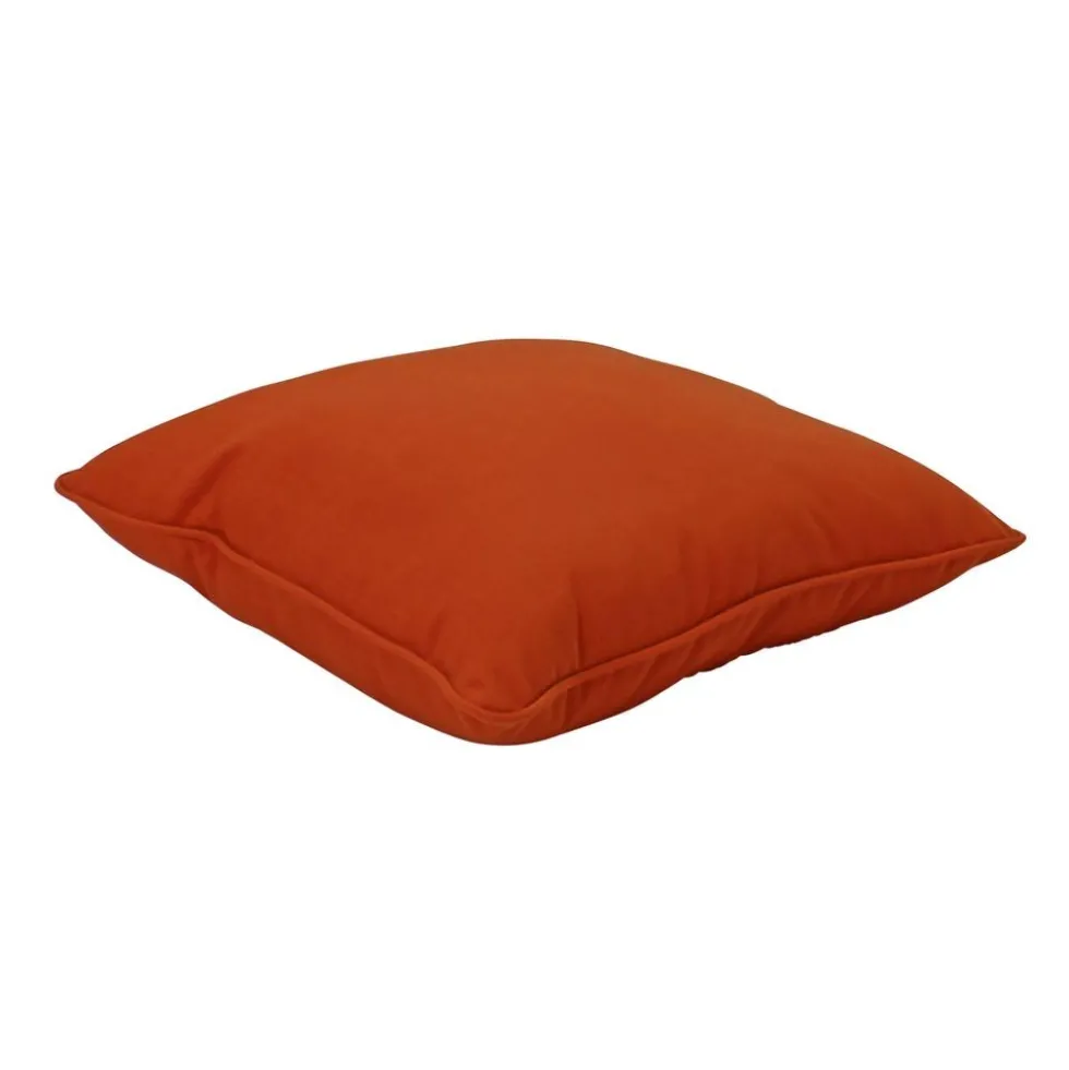 24" Indoor/Outdoor Pillows, 2 Pack - Burnt Orange