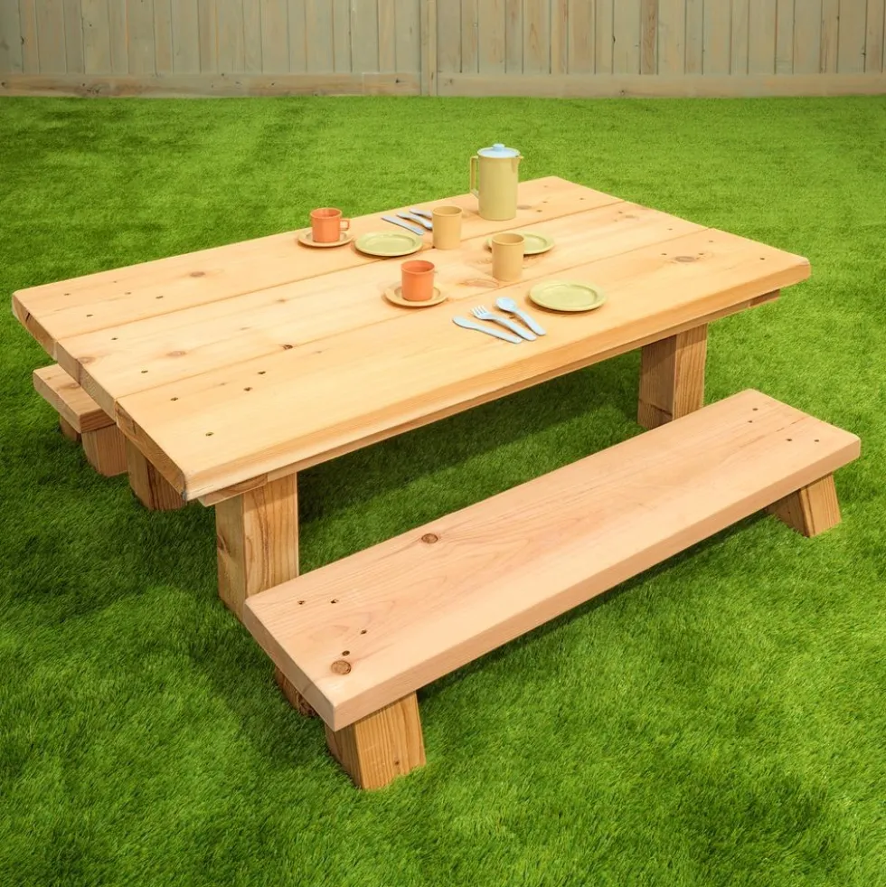 Infant Table and Benches - 5"H Seat & 14"H Table