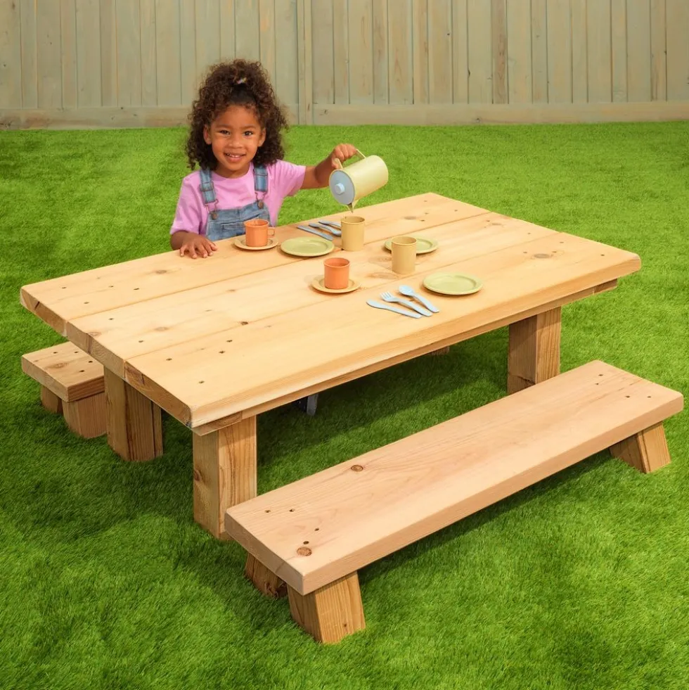 Infant Table and Benches - 5"H Seat & 14"H Table
